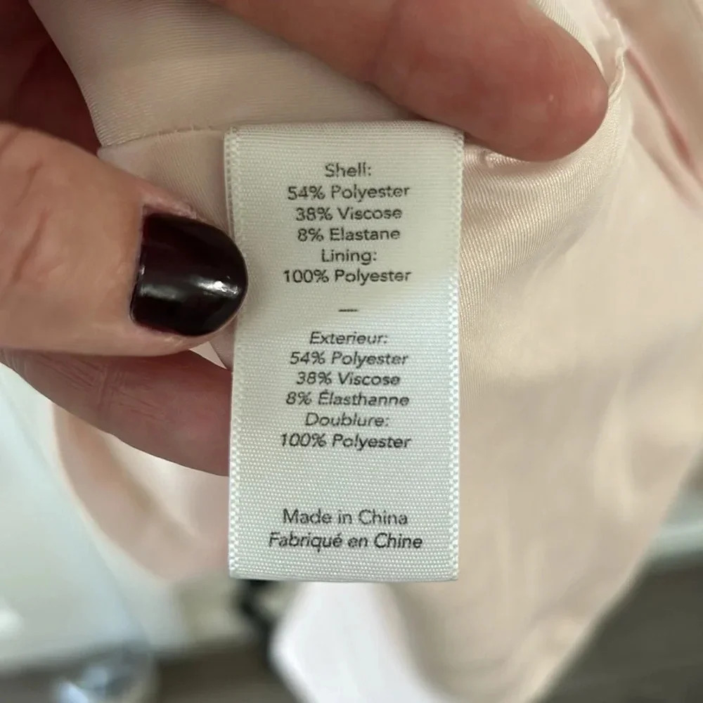 Elizabeth and James Blush tie back mini dress - Picture 10 of 11